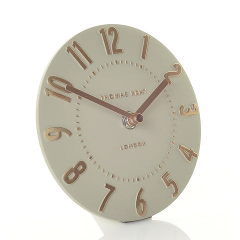 Mulberry Mantel Clock in Rose Gold