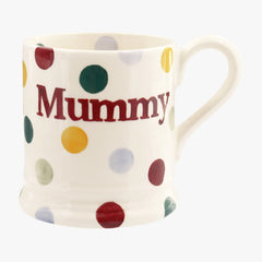 Emma Bridgewater Polka Dot Mummy Half Pint Mug