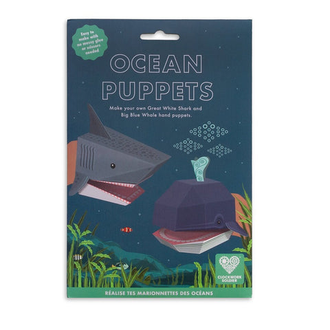 Create Your Own Ocean Puppets