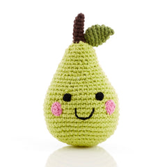Friendly Fruit Rattle - Pear