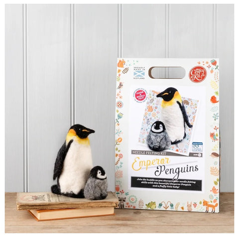Emperor Penguins Felting Kit