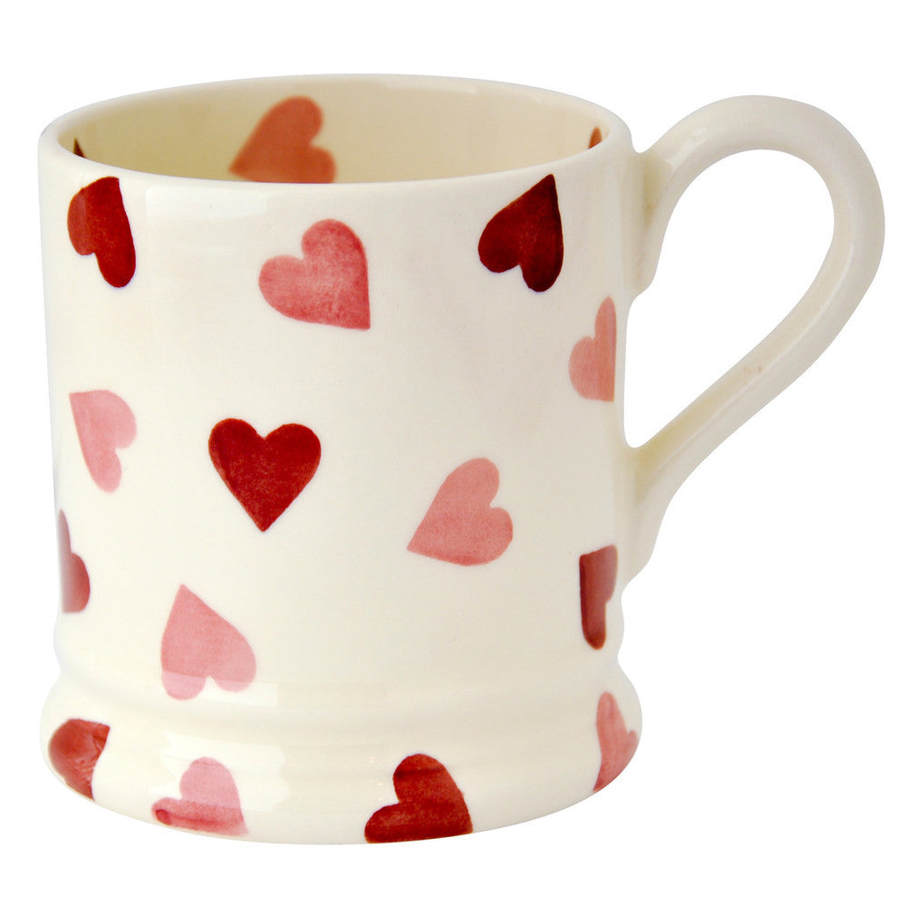 Emma Bridgewater Pink Hearts Half Pint Mug