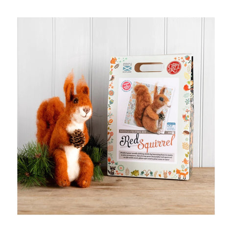 Red Squirrel Felting Kit
