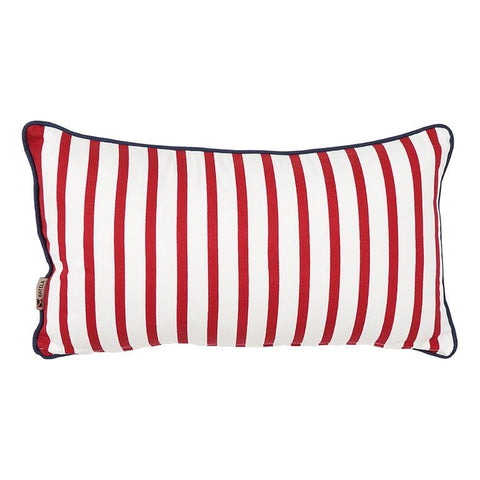 Red Striped Cushion