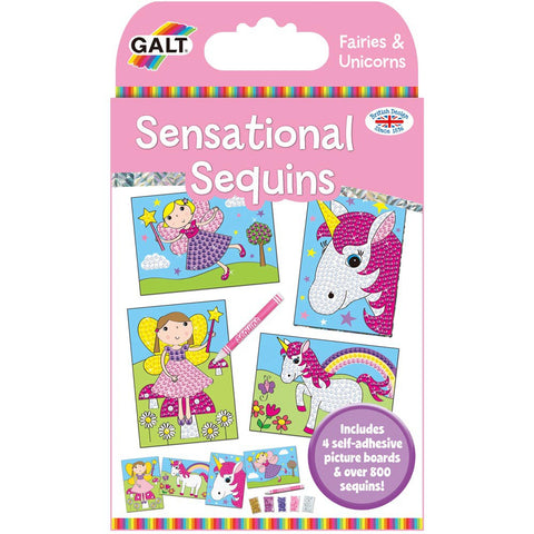 Galt Sensational Sequins Fairies and Unicorns