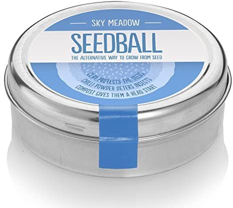 Seedball Sky Meadow Tin