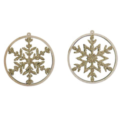 Snowflake Wooden Decoration