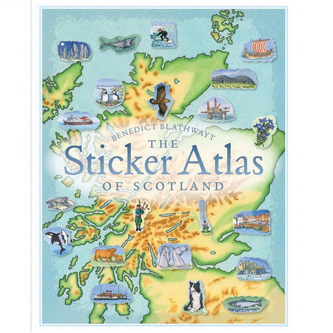 Sticker Atlas of Scotland