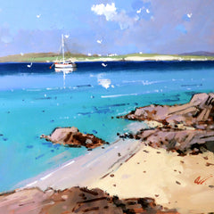 Summers Day, Sound of Iona Blank Card