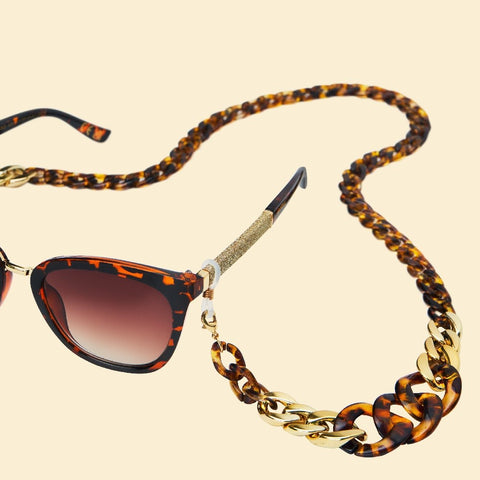 Powder UK Sunglasses Chain Tortoiseshell