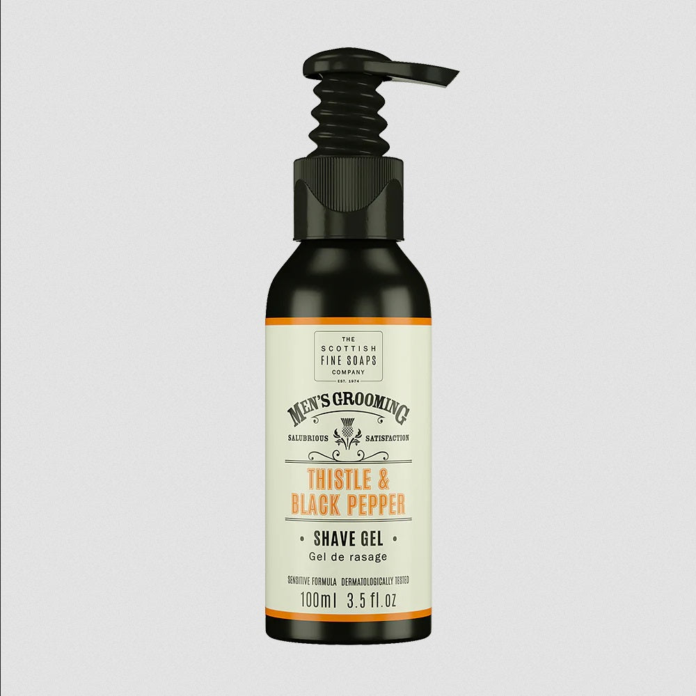 Thistle and Black Pepper Shave Gel 100ml