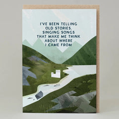 Telling Old Stories Card