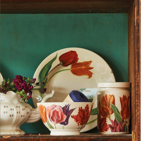 Emma Bridgewater Tulips Large Jam Jar With Lid