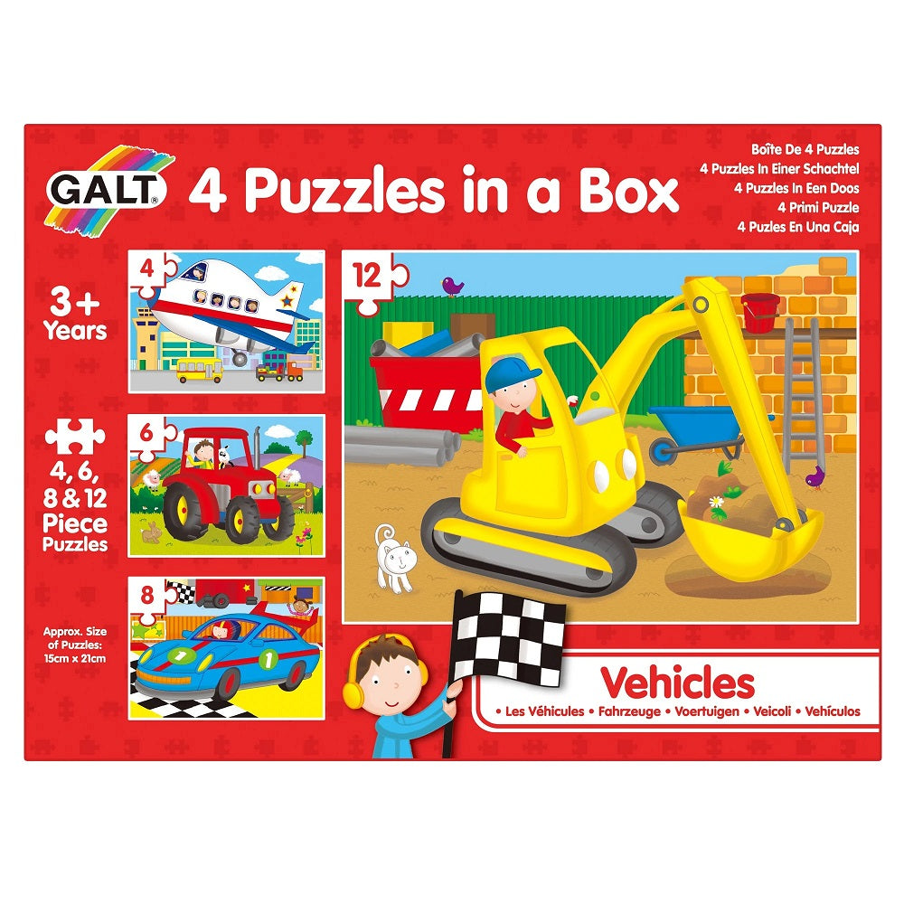 Galt Vehicles First Puzzles