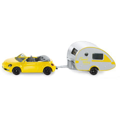 VW Beetle with Caravan