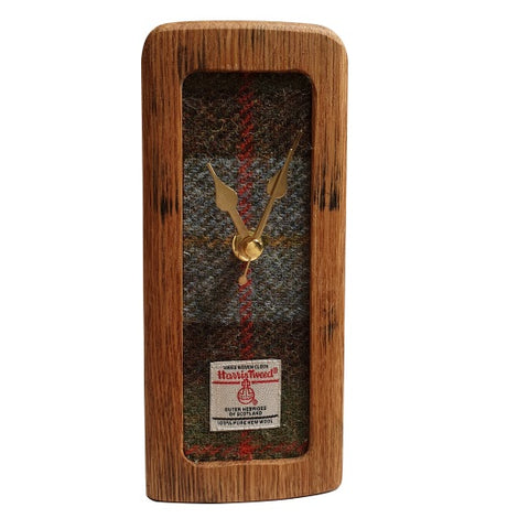 Small Tweed Mantle Clock