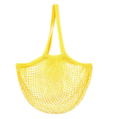 Yellow String Shopper Bag